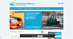Desktop Screenshot of carrozzeriagarda.com